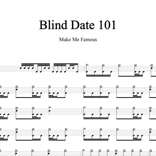鼓谱*Make Me Famous_Blind Date 101.asp